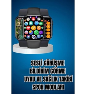 Kaliteli Akıllı Saat ve Kaliteli Bluetooth Kulaklık ANC Özelliği Uzun Pil Ömrü