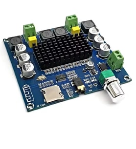 XH-A105 TDA7498 2x100W Bluetooth 5.0 Amfi Devresi TF Kart ve AUX Girişli Ses Amplifikatörü