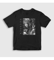 Presmono Unisex Çocuk Siyah The Seer Haggard T-Shirt 80157tt