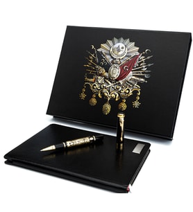 Osmanlı Defter ve Kalem Seti Özel Kutulu
