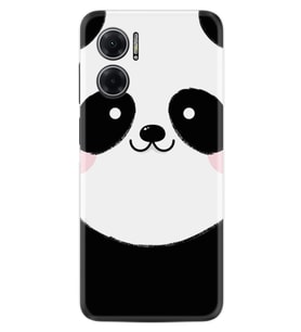 Xiaomi Redmi Note 11E Kılıf Silikon Desen Özel Seri Sevimli Panda 1794