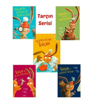5 Kitap Set Tarçın Kaybolan Havuçları, Gizemli Sesler, En iyi Arkadaşları, Geçmiş Olsun Tarçın