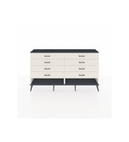Arges Konsol 8 Çekmeceli  176x30x99 Aytaşı-Antrasit/Aytaşı