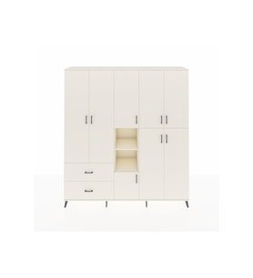 Hyperion Gardrop 12 Raflı 2 Çekmeceli Tek Askılı 220x44x243 Aytaşı-Aytaşı/Aytaşı