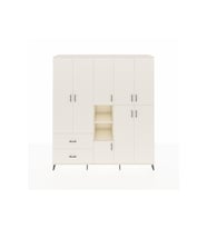 Hyperion Gardrop 12 Raflı 2 Çekmeceli Tek Askılı 220x44x243 Aytaşı-Aytaşı/Aytaşı