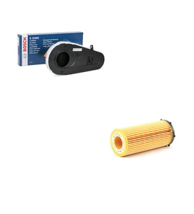 Bosch Filtre Bakım Seti BMW 7 SERİSİ 740 Dizel 2008-2015 Hava + Yağ filtre