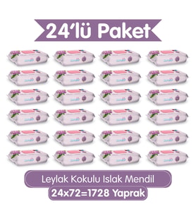 Paddlers Leylak Kokulu Islak Mendil 1728 Yaprak (24x72) – Koli