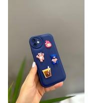 Iphone 11 Uyumlu Sevimli Ayıcıklı Puf Kılıf