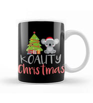 Koala Christmas Gift Kupa Bardak Porselen