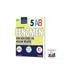 Fenomen Yayıncılık 2025-2026 5. Sınıf Din Kültürü Soru Bankası A Seviyesi %100 Başarı İçin Yeni Müfredat (Çok Renkli)