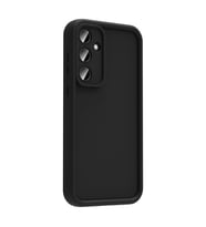 Galaxy A36 Kılıf Kamera Korumalı Ananas Silikon Kapak (Siyah)