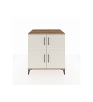 Kronos Şifonyer 3 Raflı 4 Kapaklı 88x59x96 Çam-Aytaşı