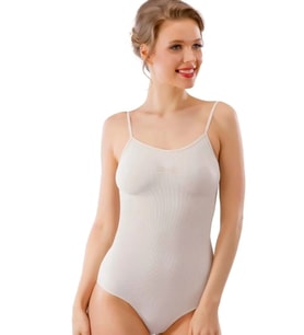 Korseli Çıtçıtlı Body Alttan Çıtçıtlı Body Atlet Korse 17500 - Ten