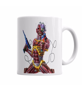 Eddie Cyborg Kupa Bardak Porselen