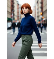 Kadın Oversize Balıkçı Yaka Basic Triko Kazak Kışlık Soğuk Havalar İçin İdeal Şıklık Ve Rahatlık