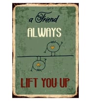 Ahşap MDF Poster (27x18cm)