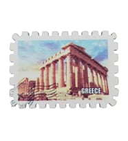 Yunanistan Temalı Pul Magnet (Karışık)