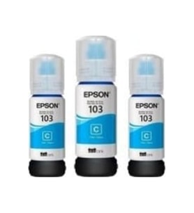 Epson 103 Ecotank L3260 3 Mavi Mürekkep Seti