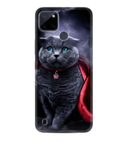 C21y Kılıf Silikon Desen Özel Seri Super Cat 1666