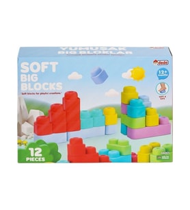 04005 Yumuşak Big Bloklar 12 Parça