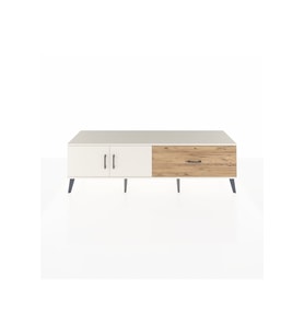 Hyperion TV Ünitesi Tek Raflı Tek Çekmeceli 2 Kapaklı 176x44x51 Aytaşı-Aytaşı/Çam