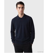 LC WAIKIKI Lacivert Polo Yaka Erkek Triko Kazak