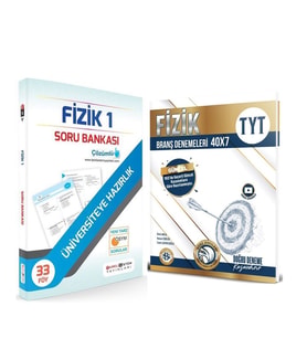 Farklı Sistem TYT Fizik Soru Bankası ve Bilgi Sarmal Deneme Seti 2 Kitap