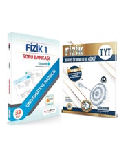 Farklı Sistem TYT Fizik Soru Bankası ve Bilgi Sarmal Deneme Seti 2 Kitap