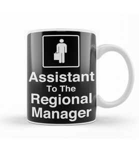 The Office Assistant To The Regional Manager White Kupa Bardak Porselen