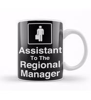 The Office Assistant To The Regional Manager White Kupa Bardak Porselen
