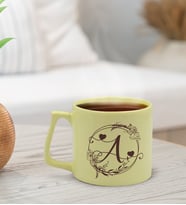 BK Gift Kişiye Özel Sevgili İsimli Pastel Sarı Middle Kupa Bardak, Arkadaşa Hediye, Ev Hediyesi, Doğum Günü Hediyesi, Ofis Hediyesi-7