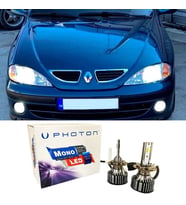Renault Megane 1 Led Xenon Kısa Far Ampulü H7 Mono Yeni Seri Beyaz