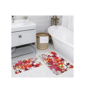 Eliana Home Baskılı 2'li Banyo Paspas Takımı RVG5053