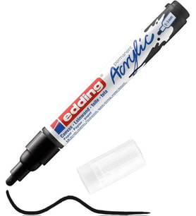 Edding 5100 Akrilik Boyama Markörü 2-3 mm SİYAH 