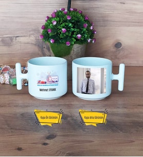 Fen ve Teknoloji Öğretmeni Kupa Bardak T Fotoğraflı Öğretmenler Günü Hediyesi
