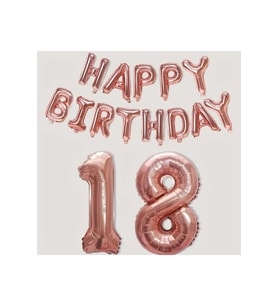 18 YAŞ FOLYO BALON SET