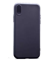 Zore iPhone XS Max ile Uyumlu iMax Tıpalı Silikon Kılıf Siyah
