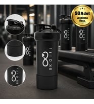 Logonuza Özel 50 Adet S101 550 ml Smart Shaker - Hazneli Sporcu Shaker
