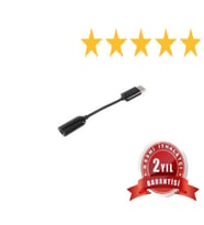 Xiaomi Type-c 3.5mm Audio Kulaklık Jack Dönüştürücü Siyah