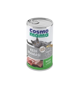 COSMO MAMA YETİŞKİN STERILIZE KEDI KONSERVE MAMASI 24 ADET X 415 GR
