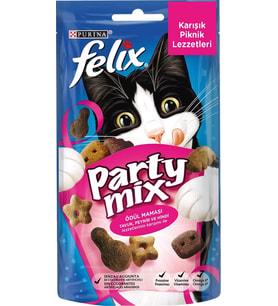 Felix Party Mix Kedi Ödül Mamas Piknik Karışımı 60 Gr