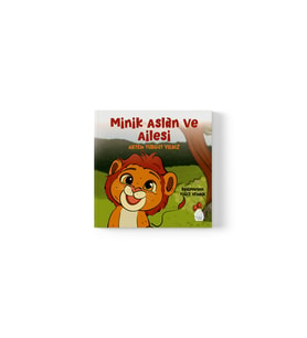 Akten Turgut Yıldız - Minik Aslan Ve Ailesi (Krem)