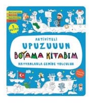 Hayvanlarla Gemide Yolculuk - Aktiviteli Upuzuuun Boyama Kitabım