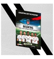 Mythos Beşiktaş Poster ve Çıkartma Seti Lisanslı Ürün - 2 set