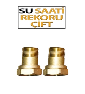 Su Sayacı Rekoru (Su Saati Rekoru 2 Adet)