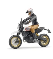 BRUDER DUCATI SCRAMBLER DESERT MOTORSİKLET VE SÜRÜCÜSÜ BR63051