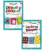 Akıllı Çocuklar Sayıların Dünyası ve Dikkat Dikkat 2li Set