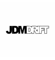 JDM Drift Araba Sticker siyah 16x3 CM (Siyah)