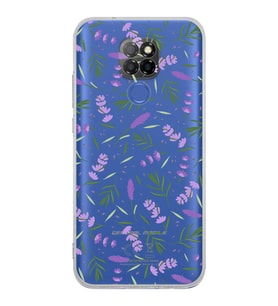 PrintiFy General Mobile GM 20 ile Uyumlu 1mm Slim Fit Water Color 3 Baskılı Şeffaf  Kılıf