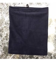 Unisex Siyah Polar Boyunluk